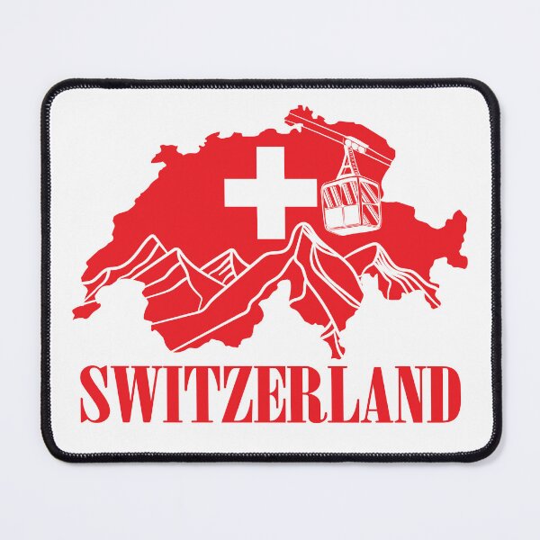 Item preview, Suiza Mapa Montañas Alpes Desde 1291 Suisse Schweiz designed and sold by TravelScientist.