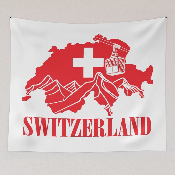 Item preview, Switzerland Map Mountains Alps Since 1291 Suisse Schweiz designed and sold by TravelScientist.