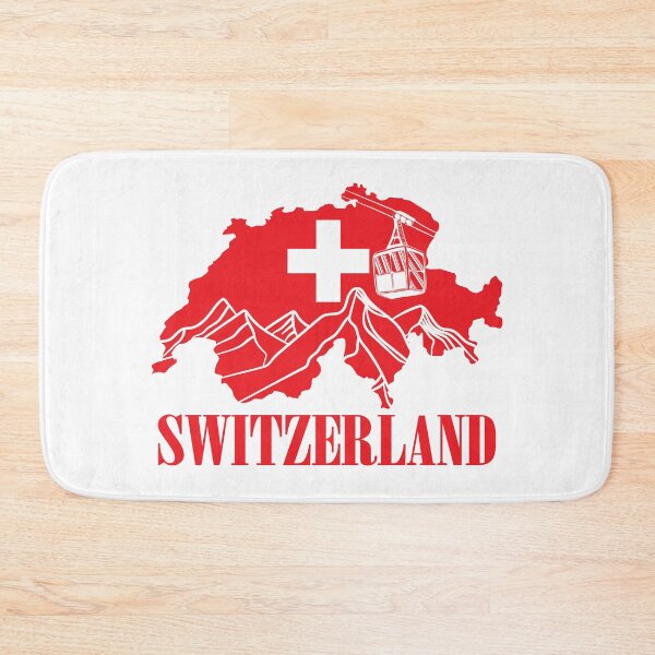 Item preview, Switzerland Map Mountains Alps Since 1291 Suisse Schweiz designed and sold by TravelScientist.