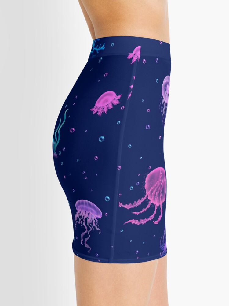 Alternate view of Bubble Jellyfish sea Mini Skirt