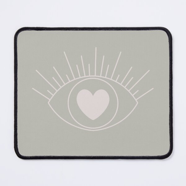 Item preview, Magical Mysterious Aesthetic Indie Style Pretty Heart Eye Pale Green designed and sold by scorpiolane.