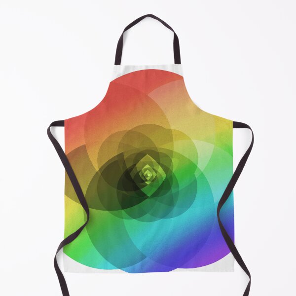 Item preview, Rainbow gradient circle fractal designed and sold by C.l S.