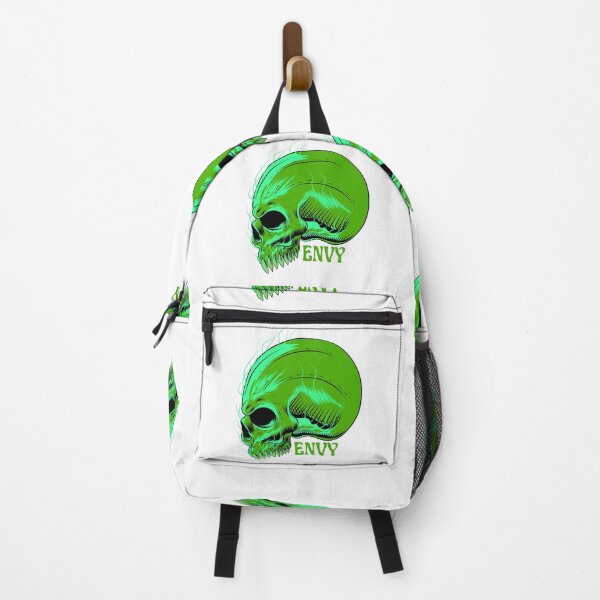 Item preview, Green With Envy Scary Skull Design designed and sold by CreativNode.
