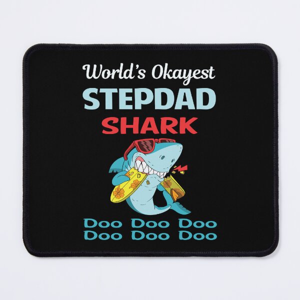 Item preview, Funny Shark STEPDAD designed and sold by StoreHornedFace.