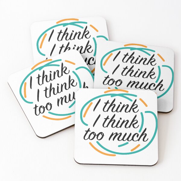 Item preview, Overthinker - I think I think too much designed and sold by csaron92.