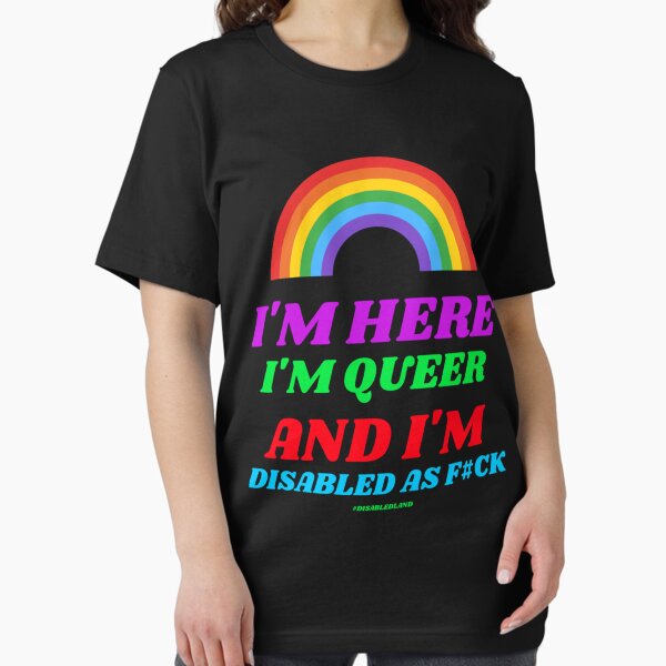 Artikel-Vorschau von Ich bin hier, ich bin queer, ich bin als Fck Classic T-Shirt deaktiviert, designt und verkauft von JesperDogan.