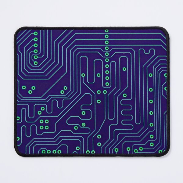Item preview, Electronics Engineering | Circuit on PCB | Blue Printed Circuit Board | Digital Electronic designed and sold by EngineersArt.