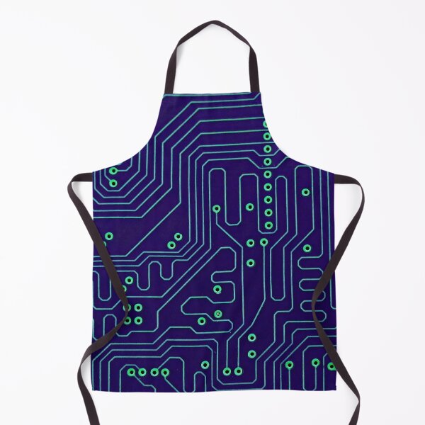 Item preview, Electronics Engineering | Circuit on PCB | Blue Printed Circuit Board | Digital Electronic designed and sold by EngineersArt.