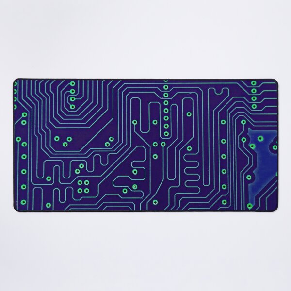 Item preview, Electronics Engineering | Circuit on PCB | Blue Printed Circuit Board | Digital Electronic designed and sold by EngineersArt.