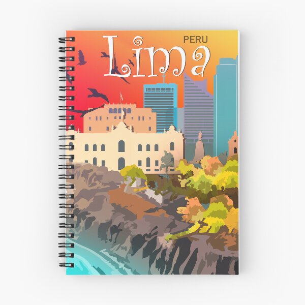 Item preview, Lima Vintage Retro Poster designed and sold by DimDom.