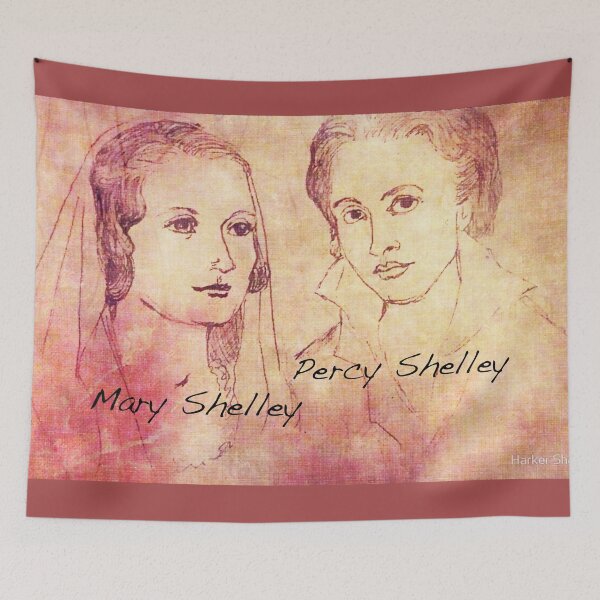 Item preview, Mary Shelley & Percy Shelley II designed and sold by Joanna  Harker Shaw.