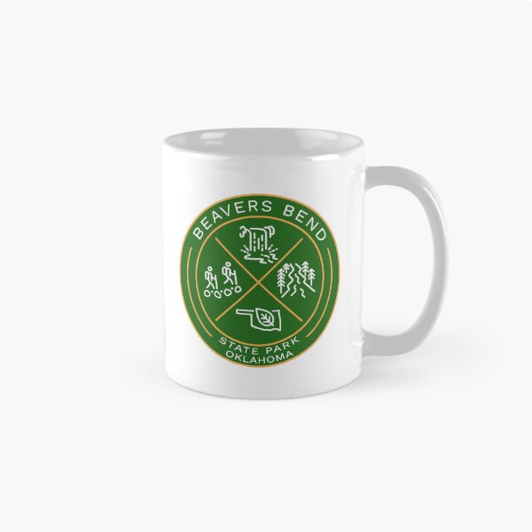 Item preview, Beavers Bend State Park OK Heraldic Logo designed and sold by VanyaKar.