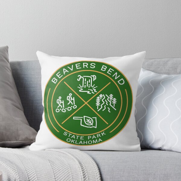 Item preview, Beavers Bend State Park OK Heraldic Logo designed and sold by VanyaKar.