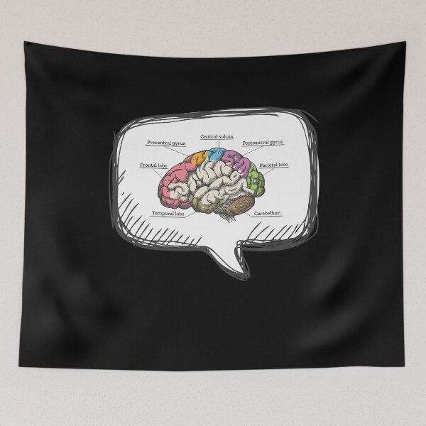 Item preview, Diagram Brain Neurology Science designed and sold by MooonTees.