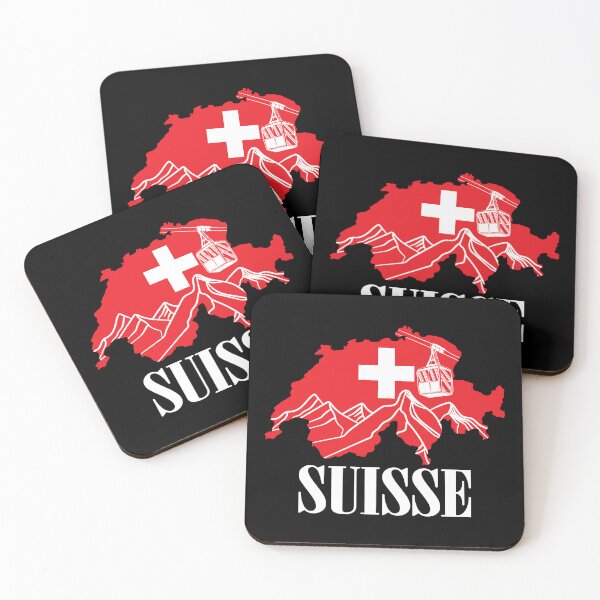 Item preview, Suisse Map Mountains Alps Since 1291 Schweiz Switzerland designed and sold by TravelScientist.