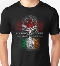Canadian Grown with Irish Roots Unisex T-Shirt