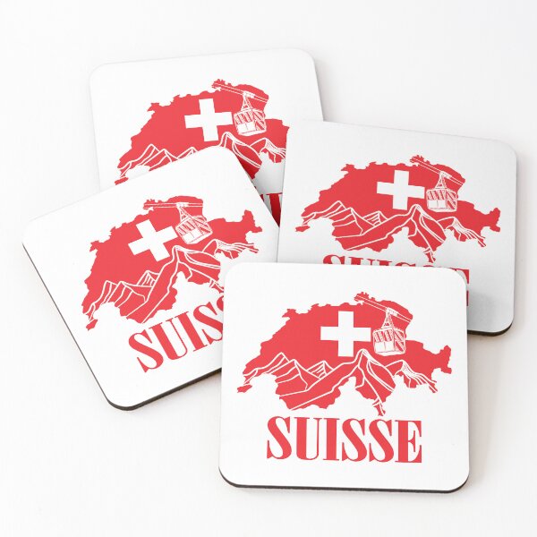 Item preview, Suisse Map Mountains Alps Since 1291 Schweiz Switzerland designed and sold by TravelScientist.