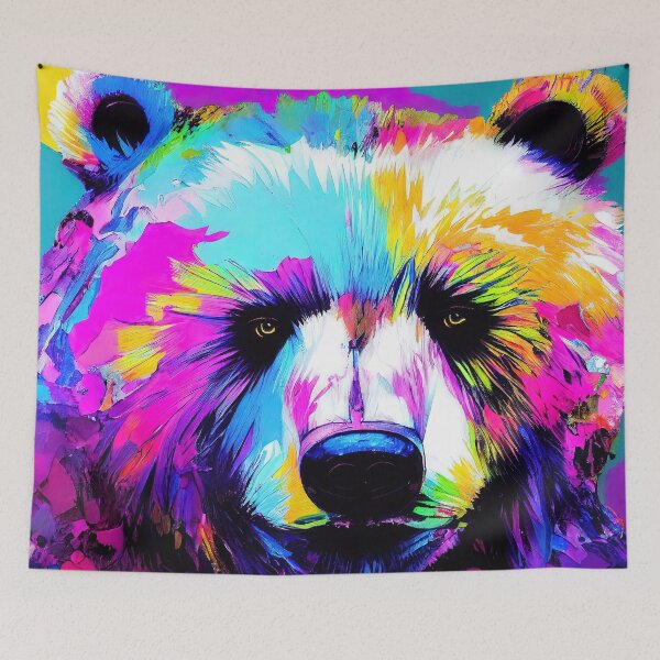 Item preview, Abstract Bear designed and sold by AM FineArtPrints.