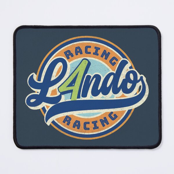 Item preview, Lando 4 Racing Badge (round) designed and sold by Numero14.