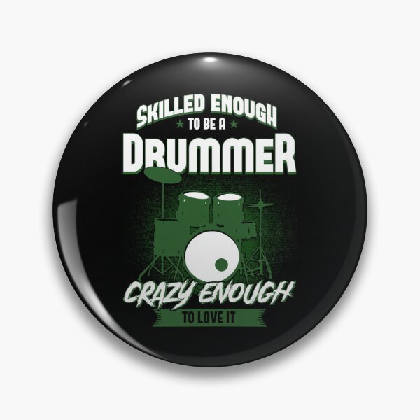 Item preview, Skilled Enough To Be A Drummer Crazy Enough Drummer Gift Racerback Tank Top designed and sold by Charliechaney3.