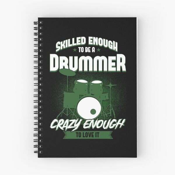 Item preview, Skilled Enough To Be A Drummer Crazy Enough Drummer Gift Racerback Tank Top designed and sold by Charliechaney3.
