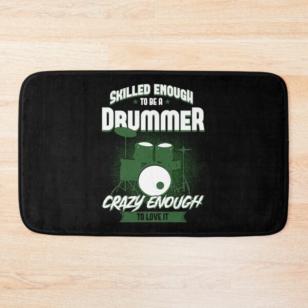Item preview, Skilled Enough To Be A Drummer Crazy Enough Drummer Gift Racerback Tank Top designed and sold by Charliechaney3.