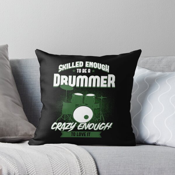 Item preview, Skilled Enough To Be A Drummer Crazy Enough Drummer Gift Racerback Tank Top designed and sold by Charliechaney3.