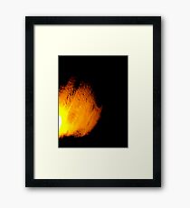 Let there be light Framed Print