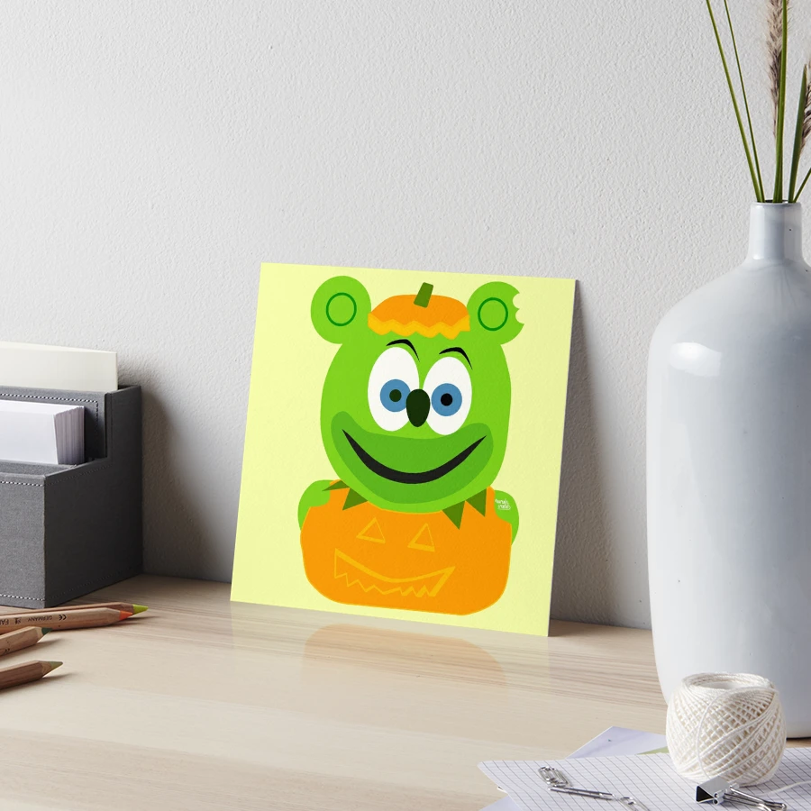 Cool Gummy Bear Art Board Print for Sale by Aurealis