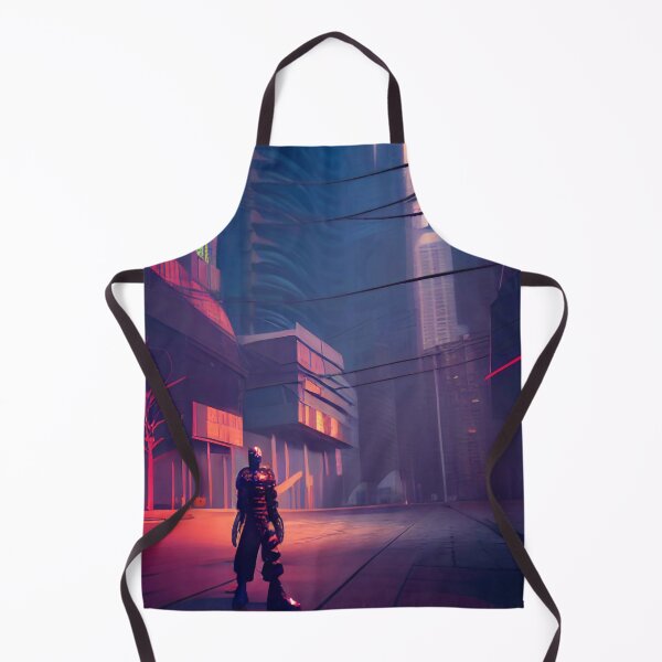 Item preview, robot in the city designed and sold by OverAltruist.