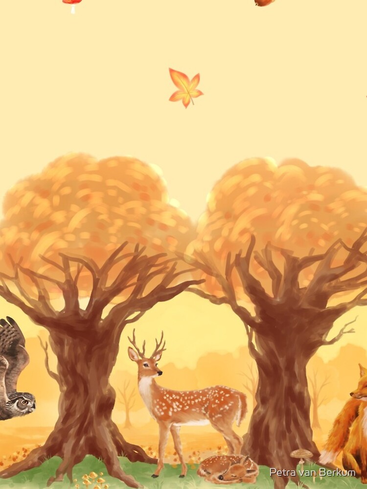 Thumbnail 4 of 4, iPhone Case, Sunny Forest Animals designed and sold by petravb.
