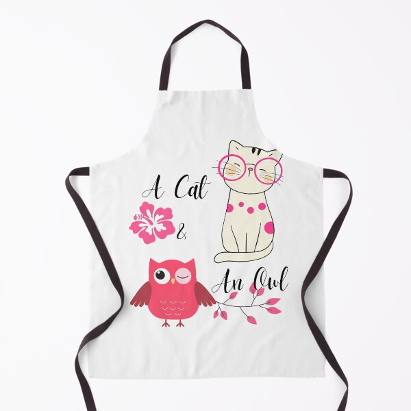 Item preview, A Cat and An Owl designed and sold by Inspirely.