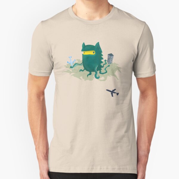 Octogrr Alien Holiday Slim Fit T-Shirt