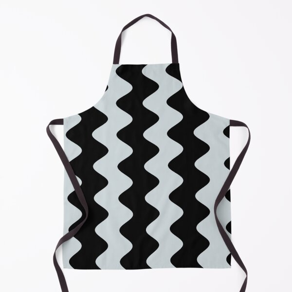 Item preview, Pale Blue Black Wavy Vertical Rippled Stripe Pattern Pairs Valspar 2023 COTY Rising Tide 4008-3A designed and sold by ColorOfTheYears.