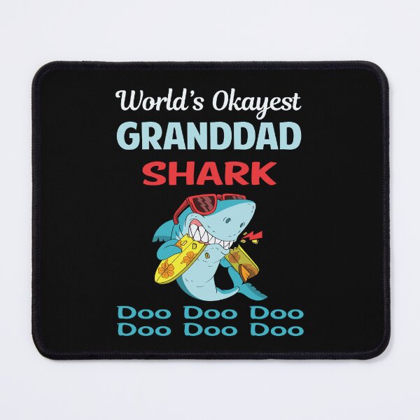 Item preview, Funny Shark GRANDDAD designed and sold by StoreHornedFace.