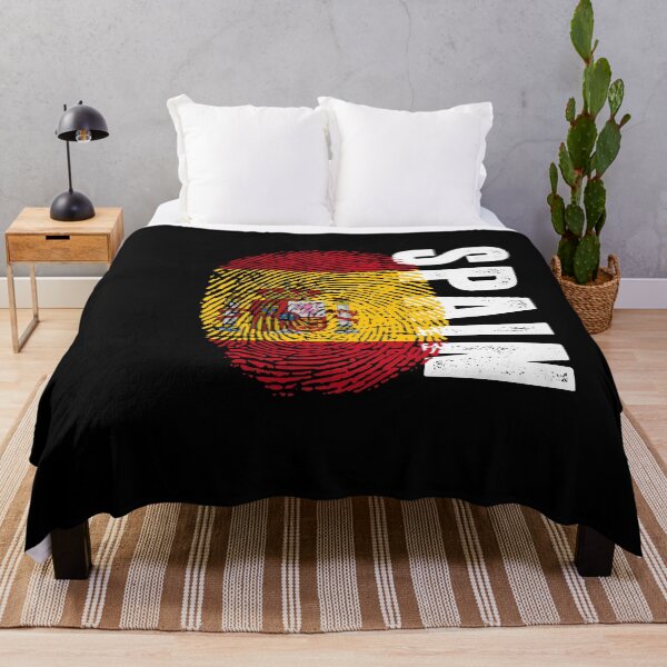 Artikelvorschau, Spanien Flagge Fingerabdruck DNA spanisch entworfen und verkauft von PartyShirts1.
