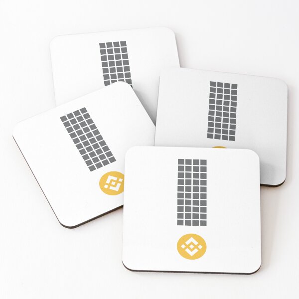 Item preview, Binance BNB Crypto Altcoin - Geometric Minimalism designed and sold by CryptoMoods.