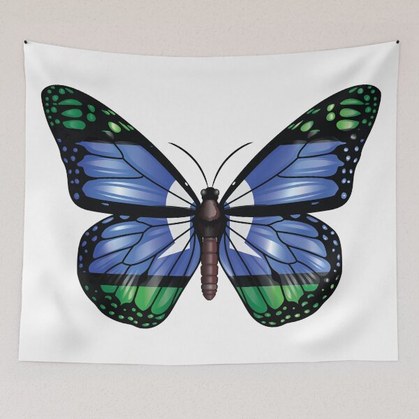 Item preview, Torres Strait Islands Grand Monarque Butterfly designed and sold by RahallusNtx.