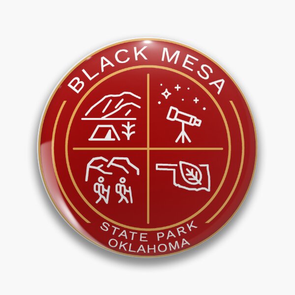 Item preview, Black Mesa State Park OK Heraldic Logo designed and sold by VanyaKar.