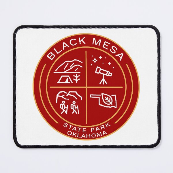 Item preview, Black Mesa State Park OK Heraldic Logo designed and sold by VanyaKar.