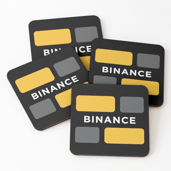 Item preview, Binance BNB Crypto Altcoin - Abstract Minimalist Design with Rounded Rectangles designed and sold by CryptoMoods.