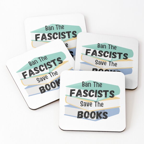 Item preview, Ban the fascists save the books designed and sold by ashleyhudson.