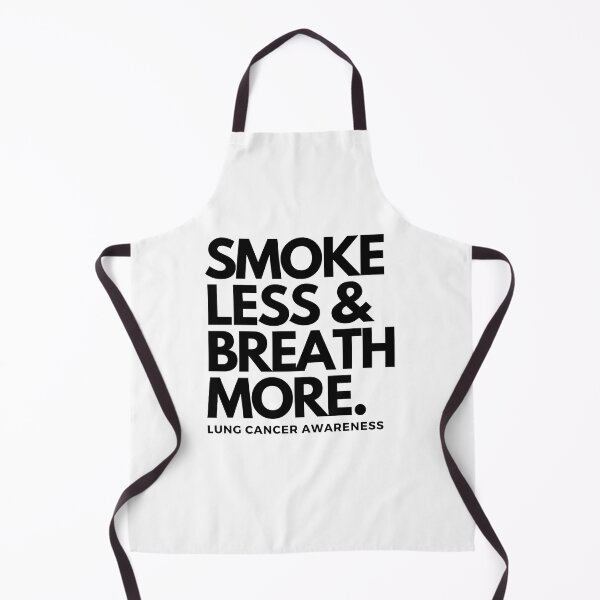 Item preview, Smoke less & Breath more. Lung cancer Awareness designed and sold by Yulacreative.
