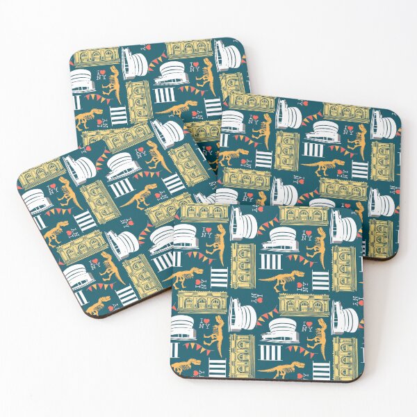 Item preview, Museums and Galleries in Navy designed and sold by Katsillustration.