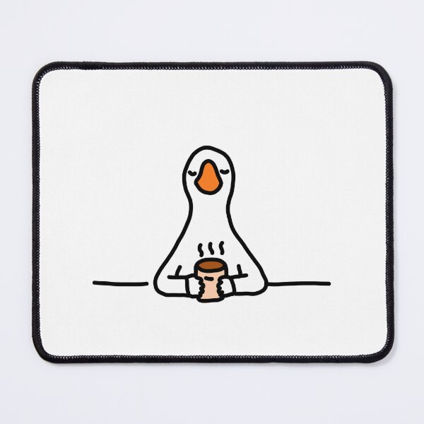 Item preview, duck coffee doodle designed and sold by ventumpluviam.