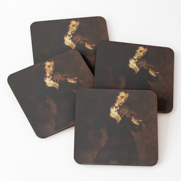 Item preview, Portrait Of Paganini, 1832 by Eugene Delacroix designed and sold by HATABNA.