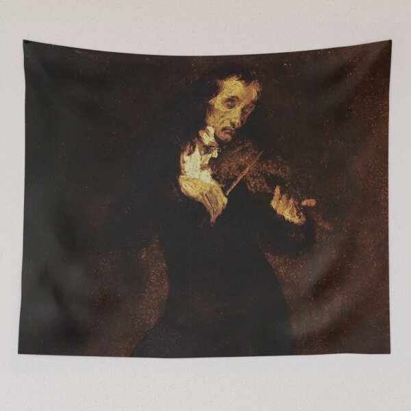 Item preview, Portrait Of Paganini, 1832 by Eugene Delacroix designed and sold by HATABNA.
