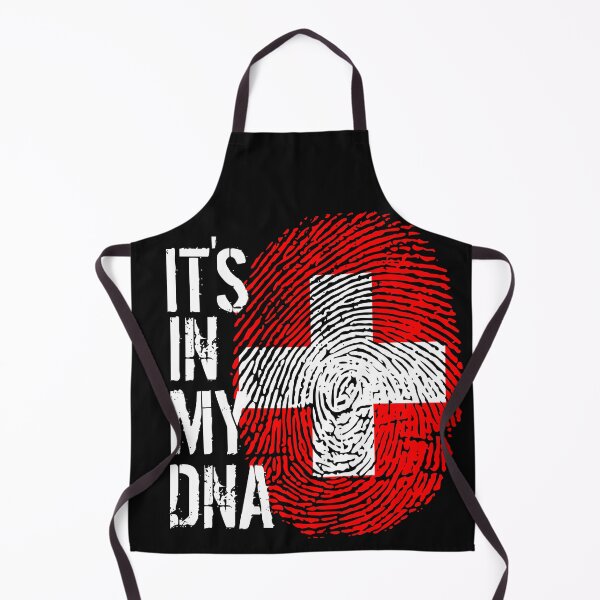 Item preview, Switzerland Flag Fingerprint - It's in my DNA Swiss designed and sold by PartyShirts1.