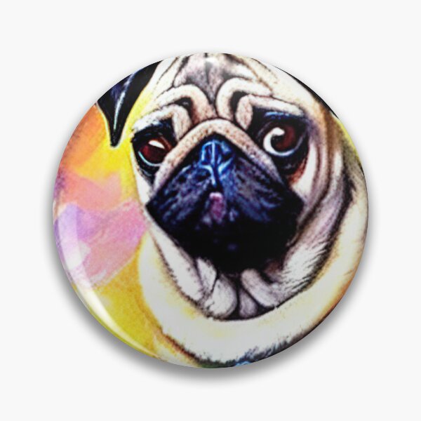 Item preview, A Pug paint designed and sold by TinyWhims.