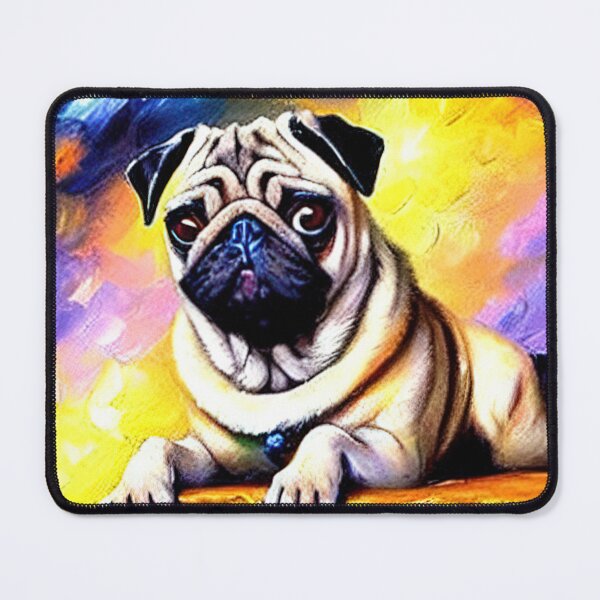 Item preview, A Pug paint designed and sold by TinyWhims.